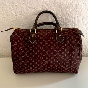 Louis Vuitton Speedy 30 M.M. Lin Ebene